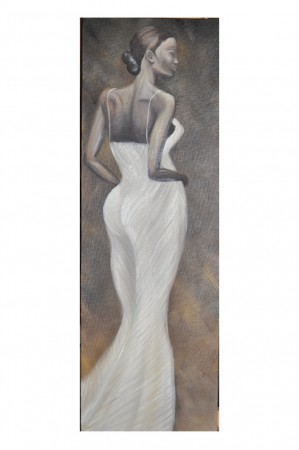 Femme Africaine tenue de soirée